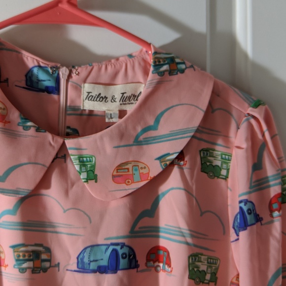 NWT Airstream Trailers Dress - Mid Mod - Picture 4 of 5